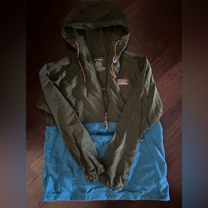 LL Bean rain pullover
